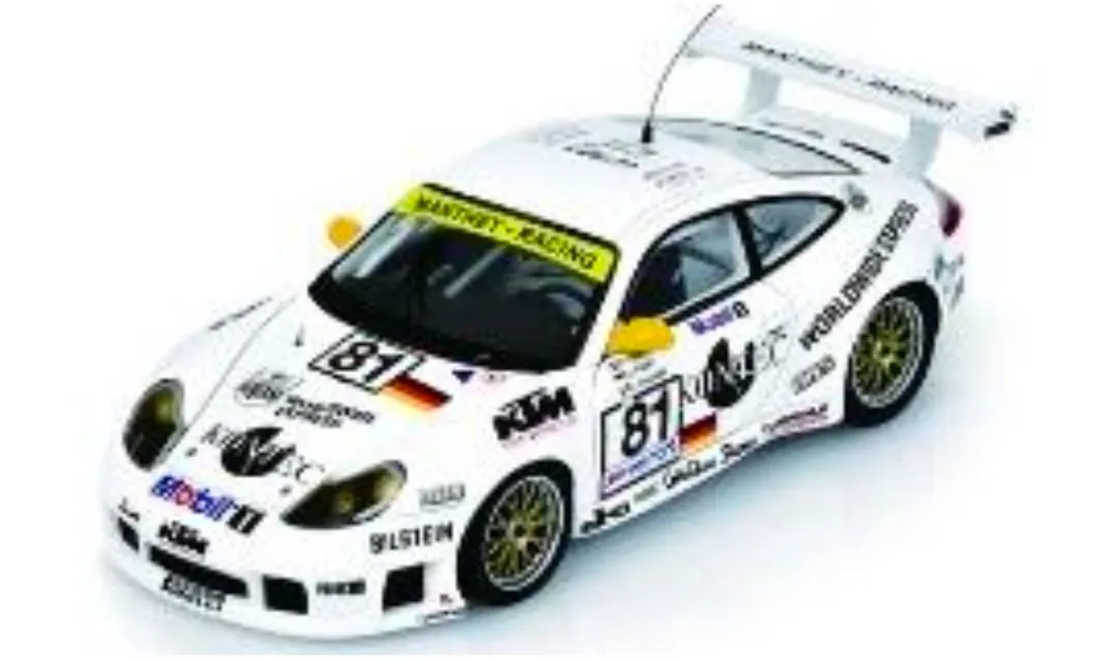 [予約] スパーク 1/43 ポルシェ 996 GT3 No.81 ルマン 1999 Ｕ・アルツェン／Ｌ・リチテッリ／Ｐ・フイスマン　S9934
