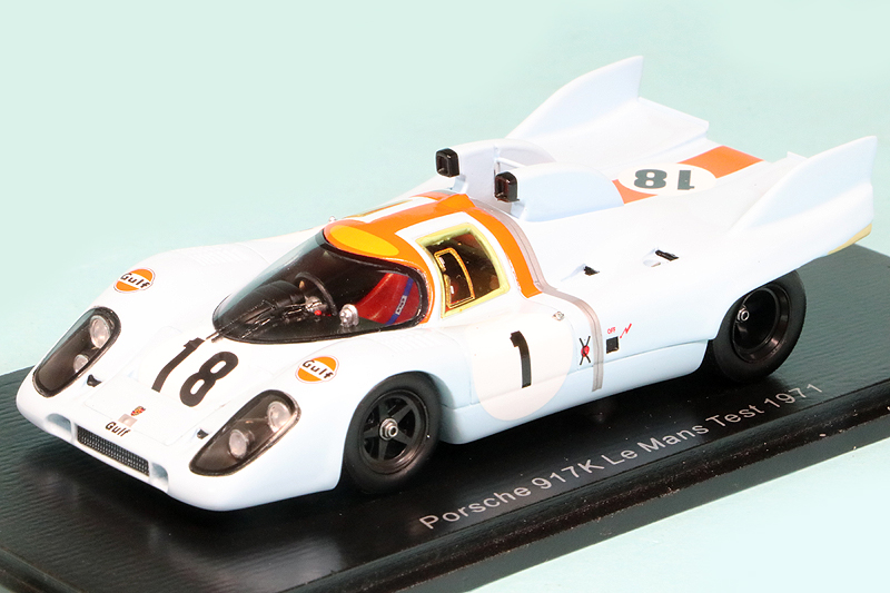 スパーク 1/43 ポルシェ 917K ルマン 24h 1971 テスト No.18　S9985