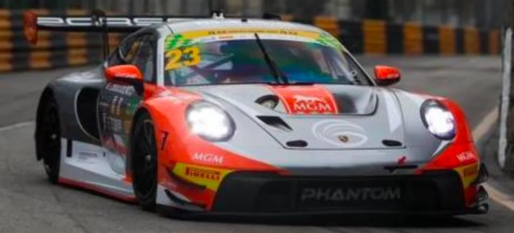 [予約] スパーク 1/43 ポルシェ 911 GT3 R (992) No.23 Phantom Global Racing マカオGTカップ FIA GTワールドカップ 2025 ドリアン・ボッコラッチ SA314