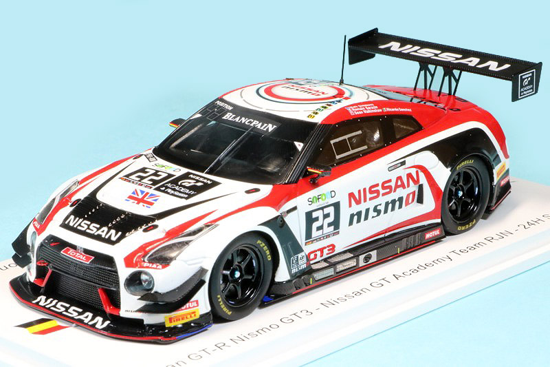スパーク 1/43 ニッサン GT-R R35 スパ 24h 2016 No.22 SB180