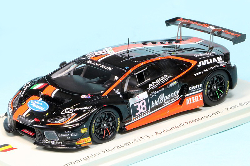 R*k様 スパーク　1/43 ランボルギーニ ウラカン GT3 3台セット JL スパーク 1/43 グレッサー ランボルギーニ ウラカン GT3 Evo. DTM 2023