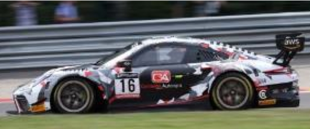スパーク 1/43 ポルシェ 911 GT3 R スパ 24h 2022 No.16　SB530