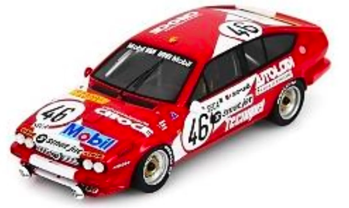 [予約] スパーク 1/43 アルファロメオ GTV6 No.46 14位 スパ 24h 1982 R.ドロヴァンディ - V.チャルディ - R.クローチェ　SB542