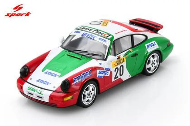 [予約] スパーク 1/43 ポルシェ 911 カレラ 2 RS No.20 スパ24h 1992 フランツ・クロイツポイントナー / ドミニク・ド・ラディグ / アンドレアス・ボーフェンジーペン　SB567