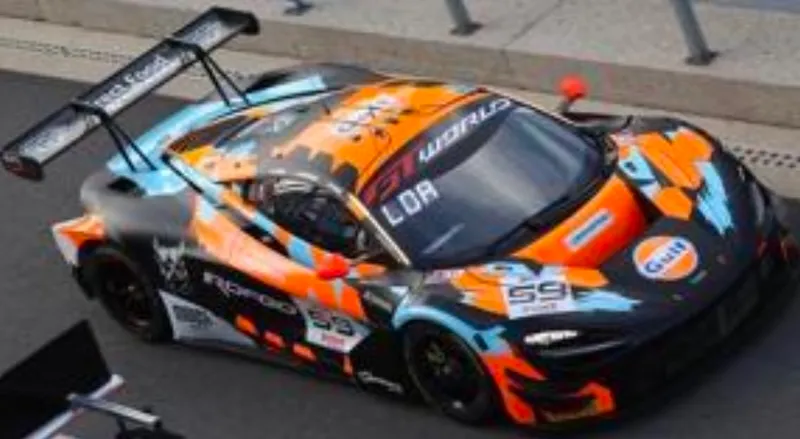 [予約] スパーク 1/43 マクラーレン 720S GT3 EVO No.59 ガレージ59 スパ 24h 2025 6位（ジョセフ・ローク／マーヴィン・キルヒホファー／ベンジャミン・ゲーテ）　SB852