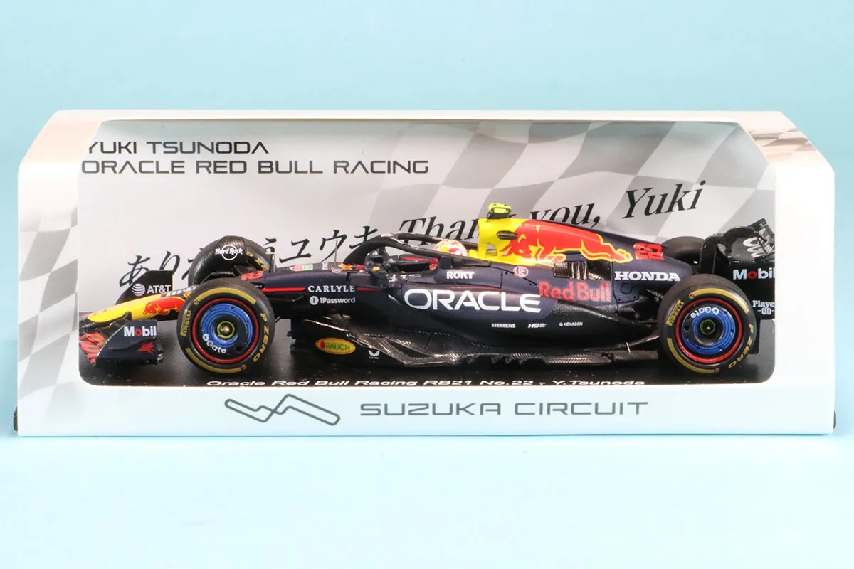 鈴鹿サーキット特注スパーク 1/43 レッドブル RB21 No.22 オラクル・レッドブル・レーシング アブダビGP 2025 角田裕毅 　SCS263
