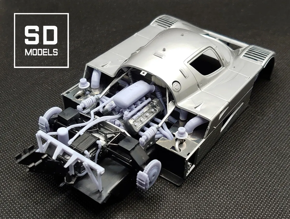 SD MODELS 1/24 3Dプリントパーツ ザウバー C9 ルマン 1989 追加パーツセット タミヤ対応　SD-M02