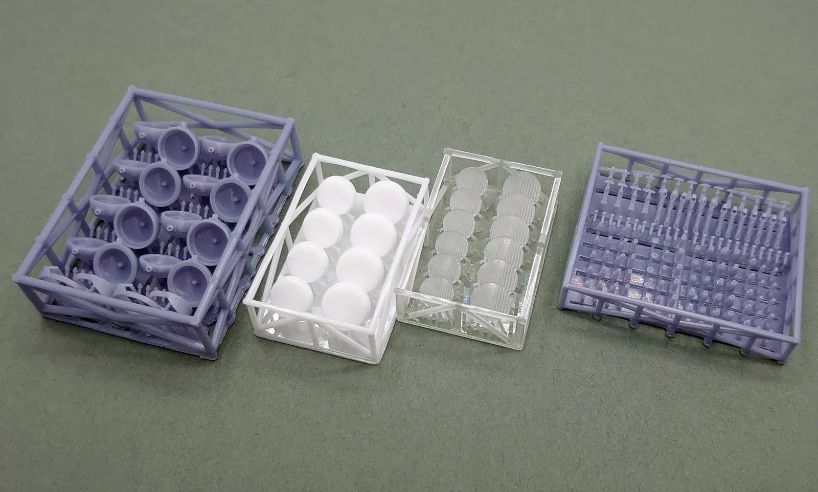 SD MODELS 1/24 3Dプリントパーツ レーシングパーツ　セットB  ラリーアンテナ ボンネットフック フォグランプ ウォッシャーノズル　SD-X03