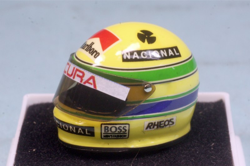 JFクリエーション 1/12 ヘルメット アイルトン・セナ 1991 カナダGP