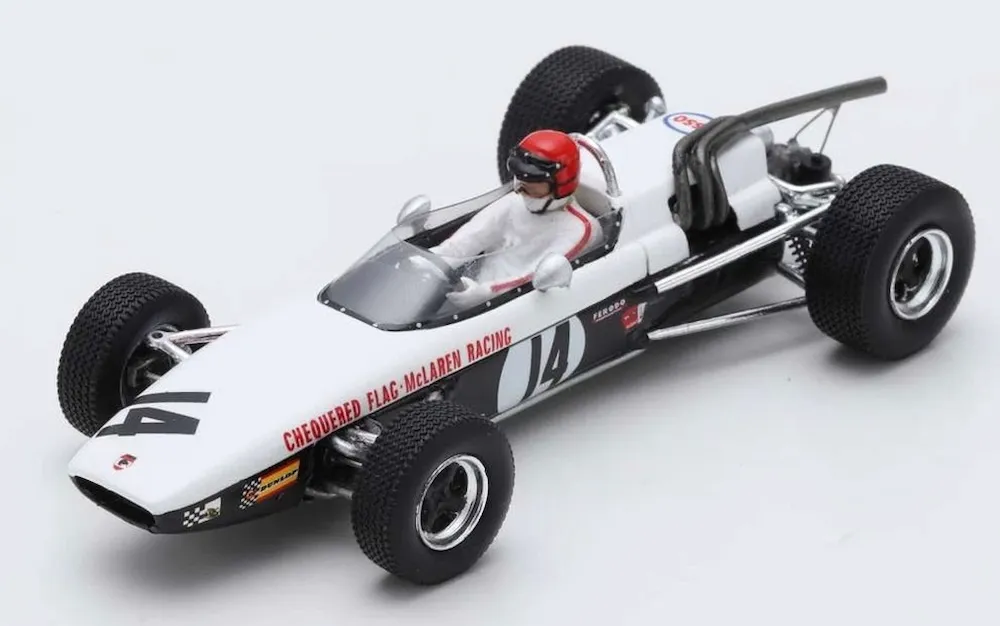 スパーク 1/43 マクラーレン M4A NO.14 2ND GP DE PAU F2 1968 ロビン ウィドウズ リミテッド　SF120