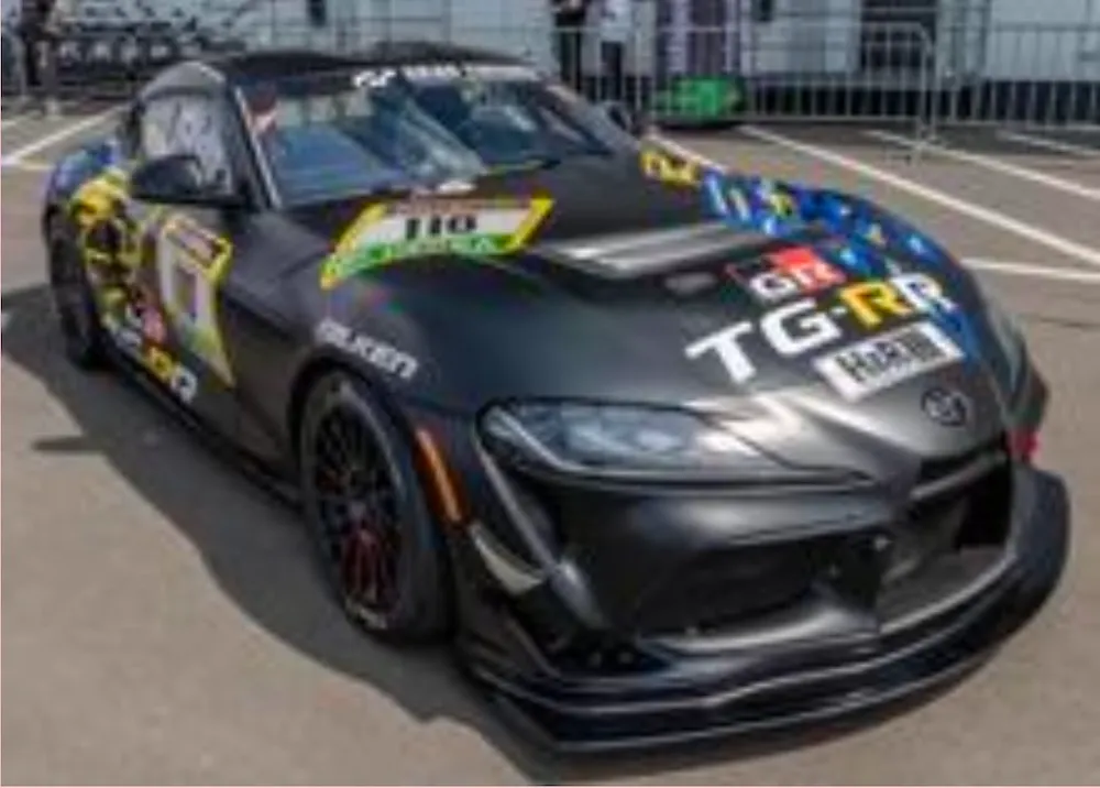 トヨタ - grスープラ　ミニカー　ニュルブルクリンク24時間 スパーク 1/43 トヨタ GRスープラ GT4 EVO No.47 2023