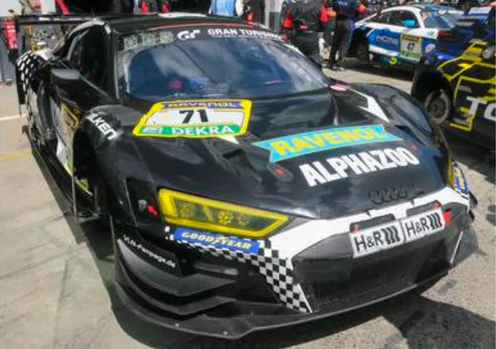 [予約] スパーク 1/43 アウディ R8 LMS GT3 evo II No.71 JUTA レーシング 24H ニュルブルクリンク 2026 O. ブランク - P. カファー - B. グロスマン - C. ヨンス　SG1045