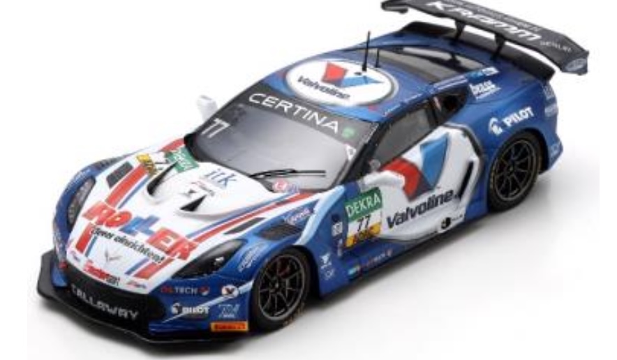 [予約] スパーク 1/43 キャラウェイ コルベット C7 GT3-R ADAC GT マスターズ 2017 No.77　SG659