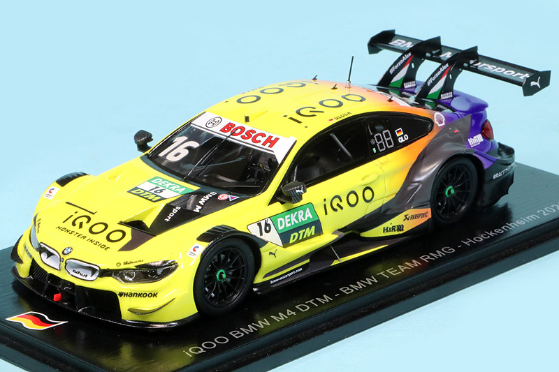 スパーク 1/43 IQOO BMW M4 DTM RMG ホッケンハイム 2020 No.16 SG662
