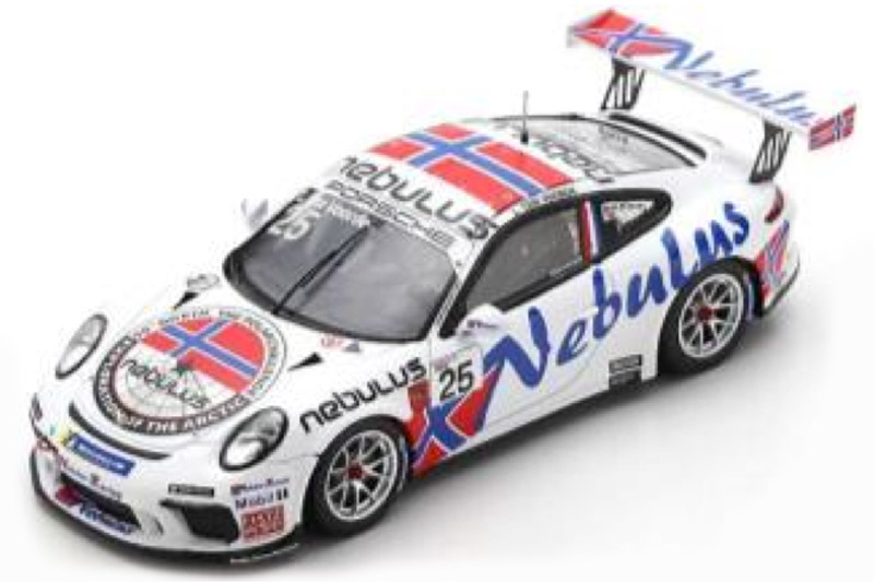 [予約] スパーク 1/43 ポルシェ 911 GT3 Cup カレラカップ ドイツ 2020 チャンピオン No.25　SG714