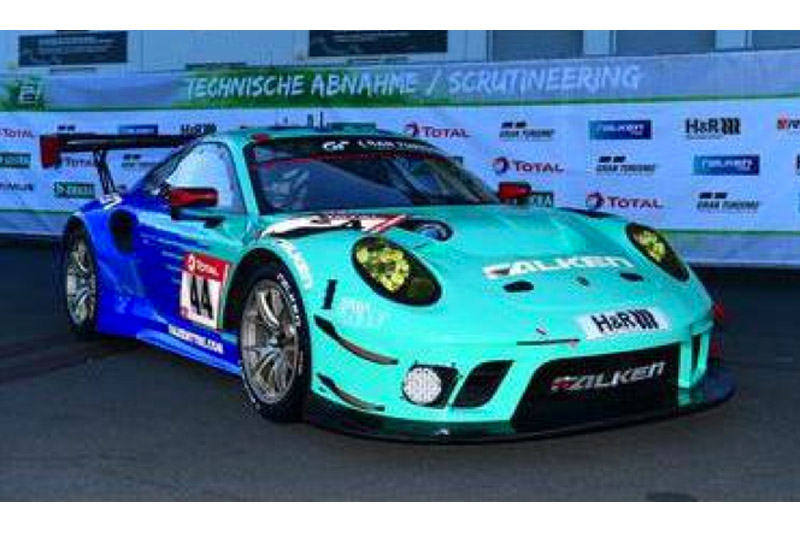 [予約] スパーク 1/43 ポルシェ 911 GT3 R ニュルブルクリンク 24h 2021 4th No.44　SG753