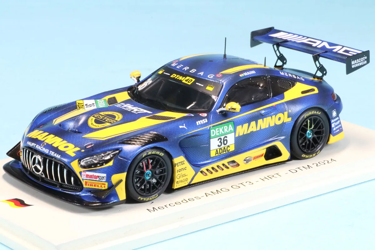 スパーク 1/43 メルセデス-AMG GT3 No.36 HRT DTM 2024 A. マイニ　SG973