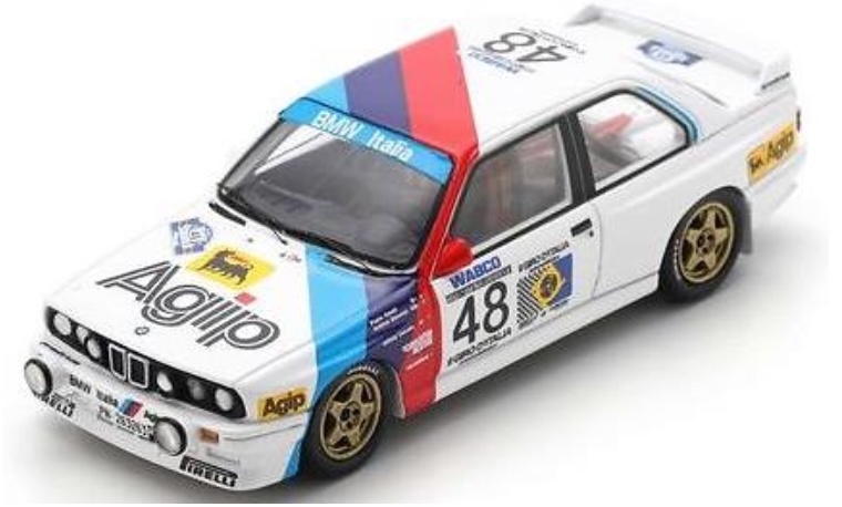 [予約] スパーク 1/43 BMW M3 E30 ジロデイタリア 1988 No.48　SI021