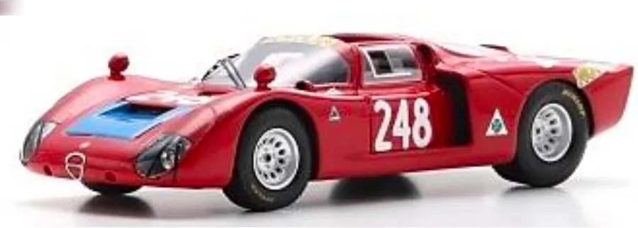 [予約] スパーク 1/43 アルファロメオ T33-2 No.248 5位 1969 タルガ・フローリオE. Pinto - G. Alberti　SI037