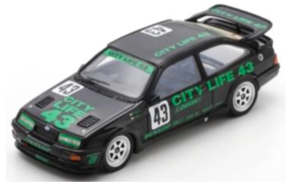 [予約] スパーク 1/43 フォード シエラ RS500 コスワース No.43 JTC筑波 レース・ド・ニッポン 7位 1990 依田敏郎／長坂尚樹　SJ078