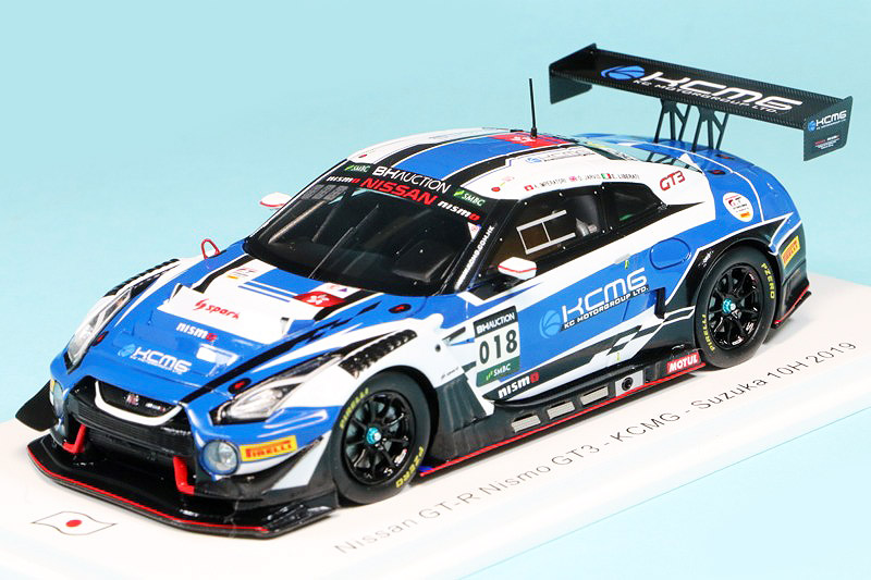 スパーク 1/43 ニッサン GT-R R35 GT3 鈴鹿 10h 2019 No.018　SJ092