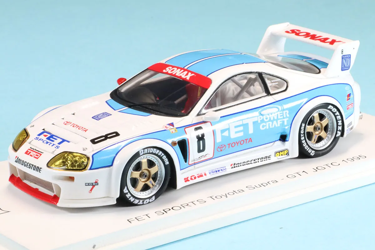 スパーク 1/43 FET スポーツ トヨタ スープラ JGTC 1995 No.8　SJ155