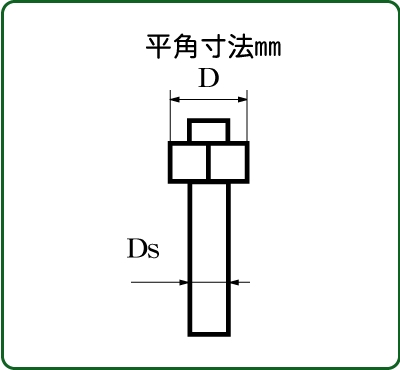 さかつう 六角ボルト/ナット 平径1.0mm　胴径（埋め込み部分）0.5mm 10個入り　SKT-4501