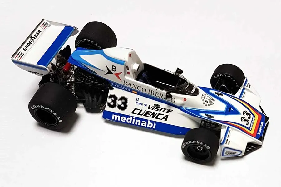 タメオ 1/43 メタルキット ブラバム BT44B フォード スペインGP 1976 E.D.ヴィロッタ SLK058