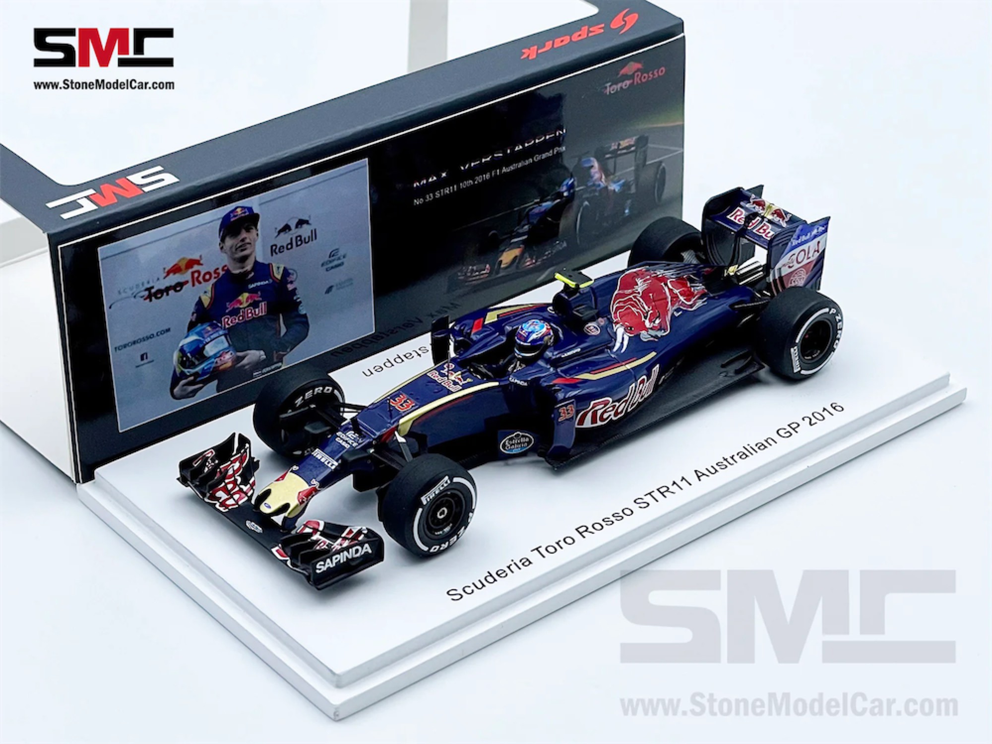 海外ショップ特注スパーク 1/43 トロロッソ STR11 オーストリアGP 2016 M.フェルスタッペン 　SMCSP02