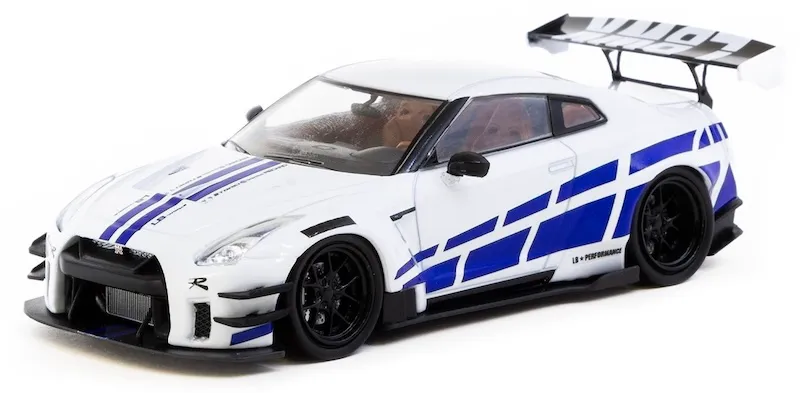 [予約] ターマックワークス 1/43 LB-ワークス ニッサン GT-R R35 タイプ2 ホワイト　T43-019-WH