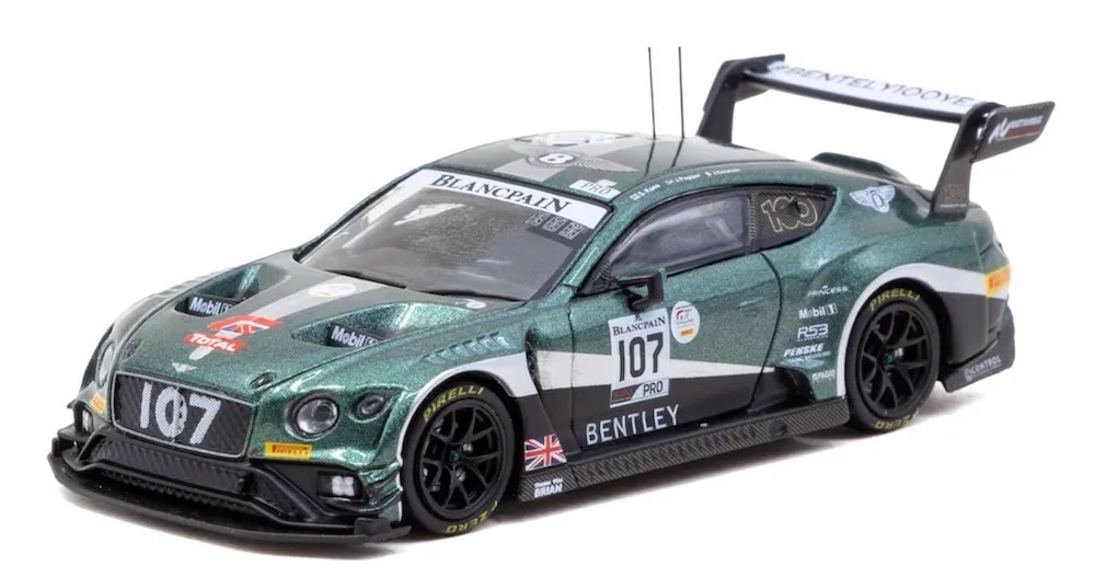 [予約] ターマック 1/64 ベントレー コンチネンタル GT3 スパ フランコルシャン24h 2019 ジュール グーノン / スティーブン ケイン / ジョーダン ペッパー　T64-030-19SPA107