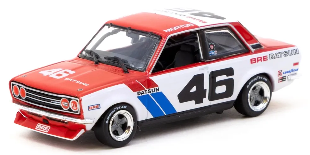 [予約] ターマック 1/64 BRE ダットサン 510 トランザム 2.5 1971 チャンピオンシップ ジョン モートン T64-052-71BRE46