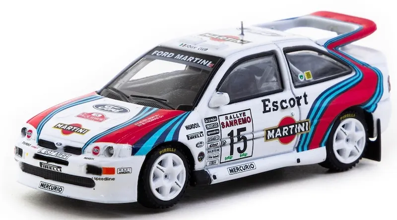 [予約] ターマックワークス 1/64 フォード エスコート RS コスワース WRC ラリー・サンレモ 1994 マルコム・ウィルソン / ブライアン・トーマス　T64-081-94RS15