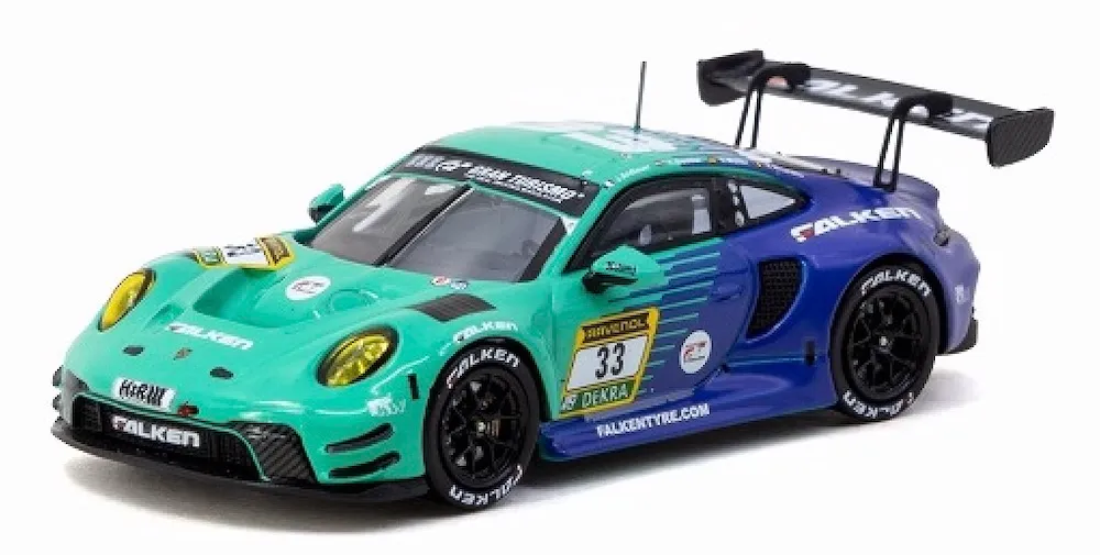 [予約] ターマック 1/64 ポルシェ 911 GT3 R ニュルブルクリンク24h 2024 ジュリアン アンドラウアー / クラウス バッハラー / スヴェン ミュラー / アレッシオ ピカリエッロ　T64-084-24NUR33