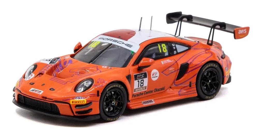 [予約] ターマック 1/64 ポルシェ 911 GT3 R 鈴鹿1000km インターコンチネンタルGTチャレンジ 2025 永井宏明 / 小高和人 / 篠原拓郎　T64-084-25SUZ18