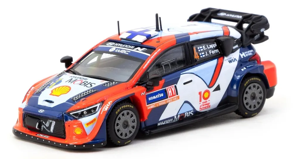 10 車用品・バイク用品 ターマックワークス 1/64 Hyundai i20 N Rally1