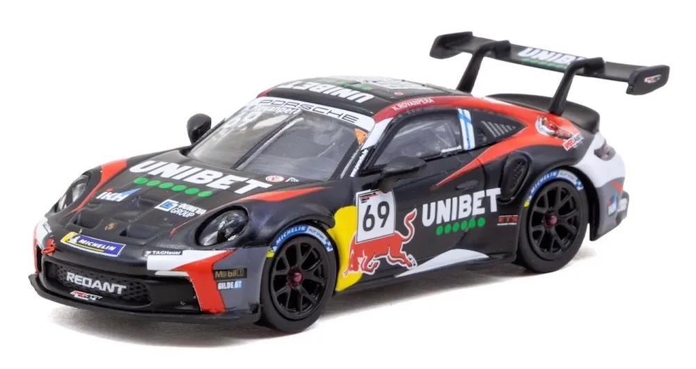 [予約] ターマック 1/64 ポルシェ 911 GT3 Cup (992) ポルシェ カレラカップ ベネルクス 2024 カッレロバンペラ　T64-093-24CCB69