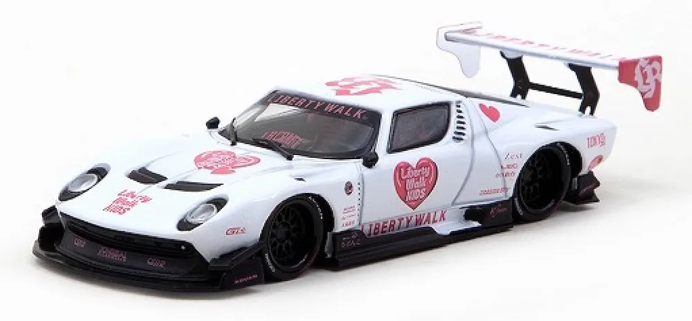 [予約] ターマック 1/64 LB-シルエットワークス GT ランボルギーニ ミウラ キッズ　T64-098-KDS