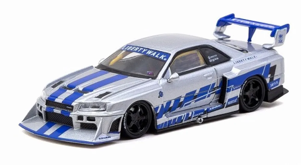 [予約] ターマック 1/64 LB-ER34 スーパーシルエット ニッサン スカイライン マグミニ　T64-104-MG