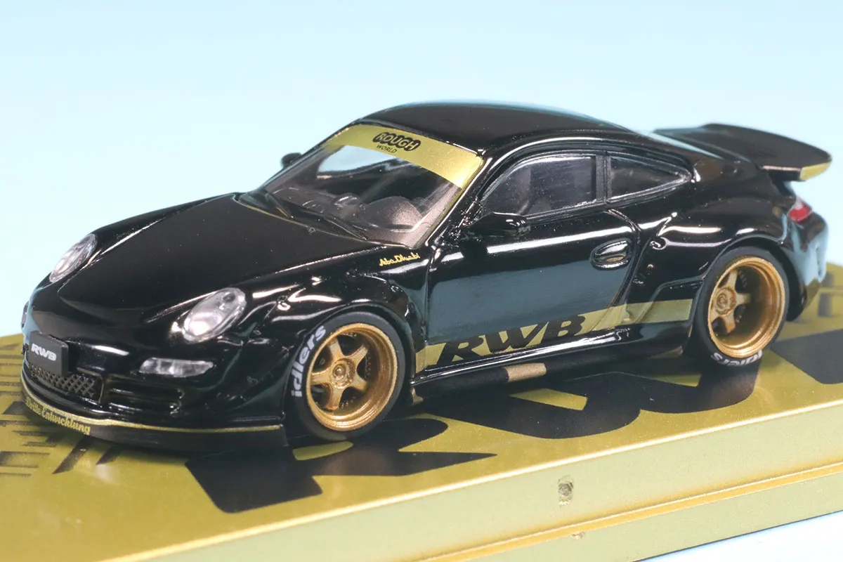 ターマックワークス 1/64 RWB 997 ポルシェ 911 ブラク　T64-TL057-BK