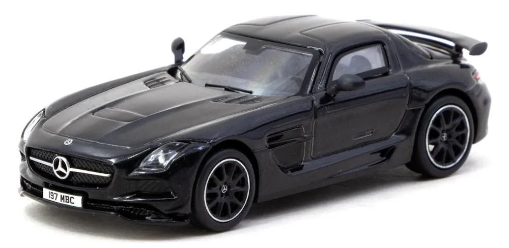予約] ターマック 1/64 メルセデスベンツ SLS AMG クーペ ブラック