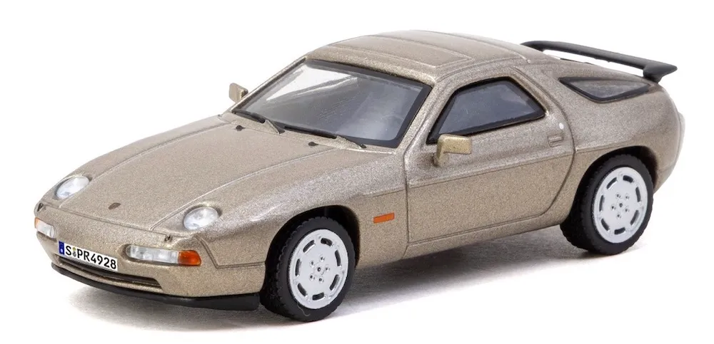 [予約] ターマック 1/64 ポルシェ 928 S4 プラチナメタリック　T64G-085-PM