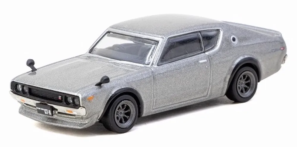 [予約] ターマック 1/64 ニッサン スカイライン 2000GT-R (KPGC110) シルバー　T64G-087-SL