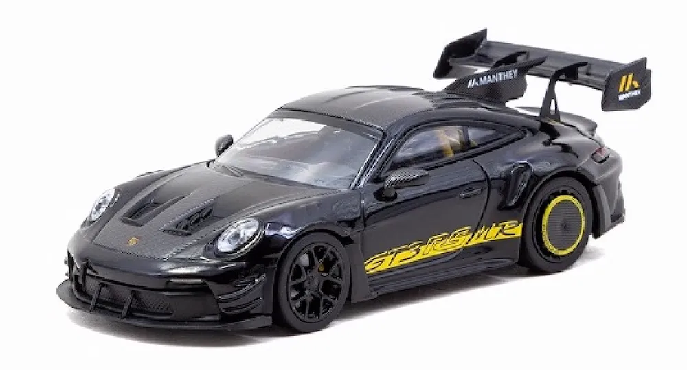 [予約] ターマック 1/64 ポルシェ GT3RS (992.1) MR ブラックイエロー ターマック スペシャルエディション　T64MC-023-BR