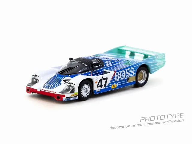 [予約] ターマック 1/64 ワークス ポルシェ 956 ルマン 1984 No.47　T64S-019-84LM47