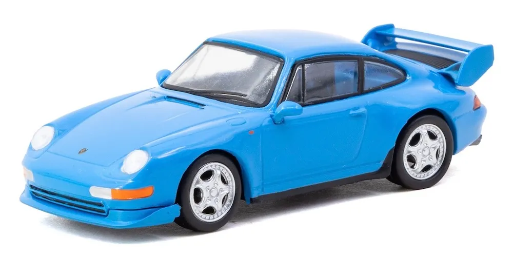 [予約] ターマック 1/64 ポルシェ 911 993 カップ リビエラブルー　T64S-021-RB