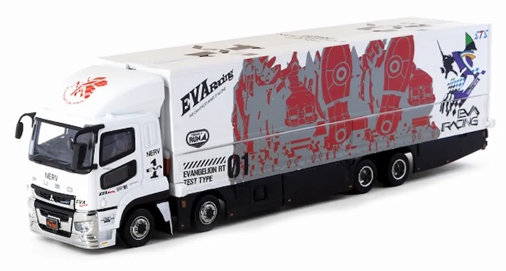 [予約] ターマックワークス 1/64 ミツビシ ふそう スーパーグレート EVAレーシング　T64T-TL001-EVA2
