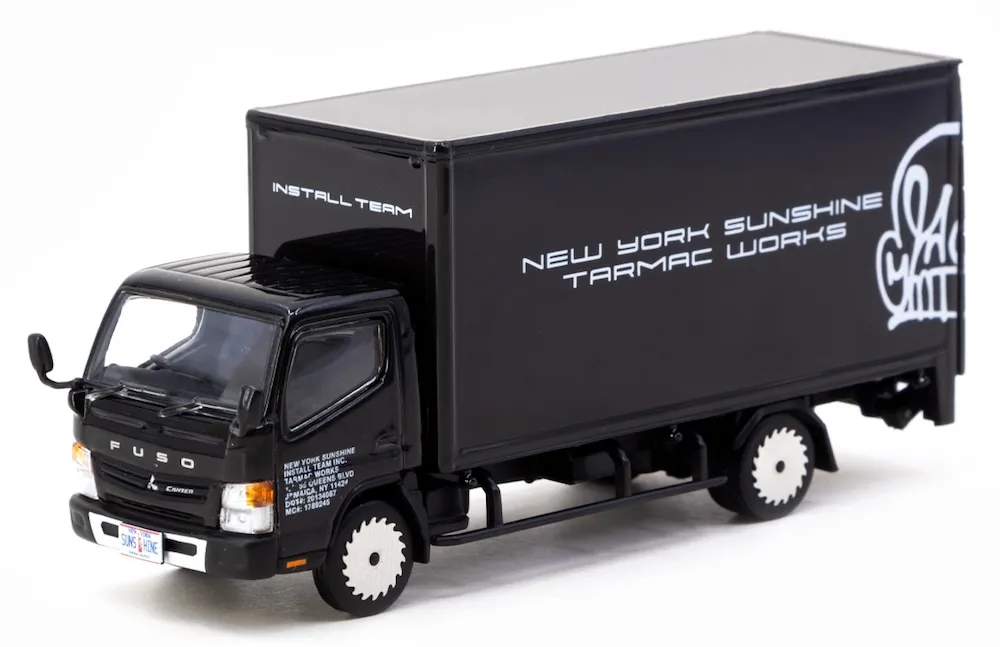 [予約] ターマック 1/64 ミツビシ ふそう キャンター ボックストラック ニューヨーク サンシャイン T64T-TL002-NYS