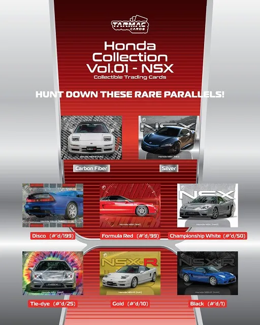 [予約] ターマックワークス 1/64 ホンダ コレクション Vol.1 NSX 8台セット　TC-HONC-01