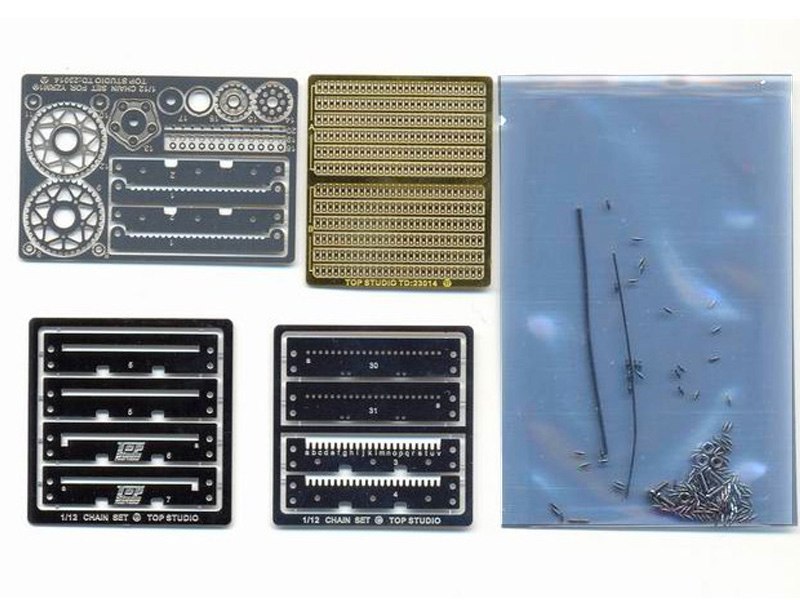 トップスタジオ 1/12 チェーンセット 4 カワサキ ニンジャ ZX-RR用 スプロケット&組み立て治具付 (タミヤ対応) TD23015 トップスタジオ 1/12 チェーンセット 4 カワサキ ニンジャ ZX-RR用 スプロケット&組み立て治具付 (タミヤ対応) TD23015